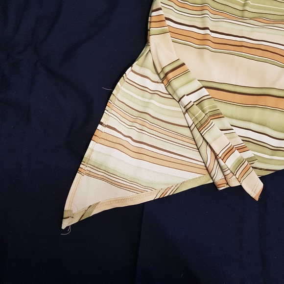 Vintage Twik Multicolour Striped 70s Tank Top - Picture 7 of 10